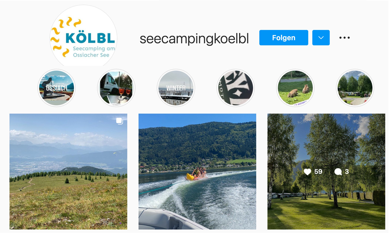 campingkoelbl social wall pic